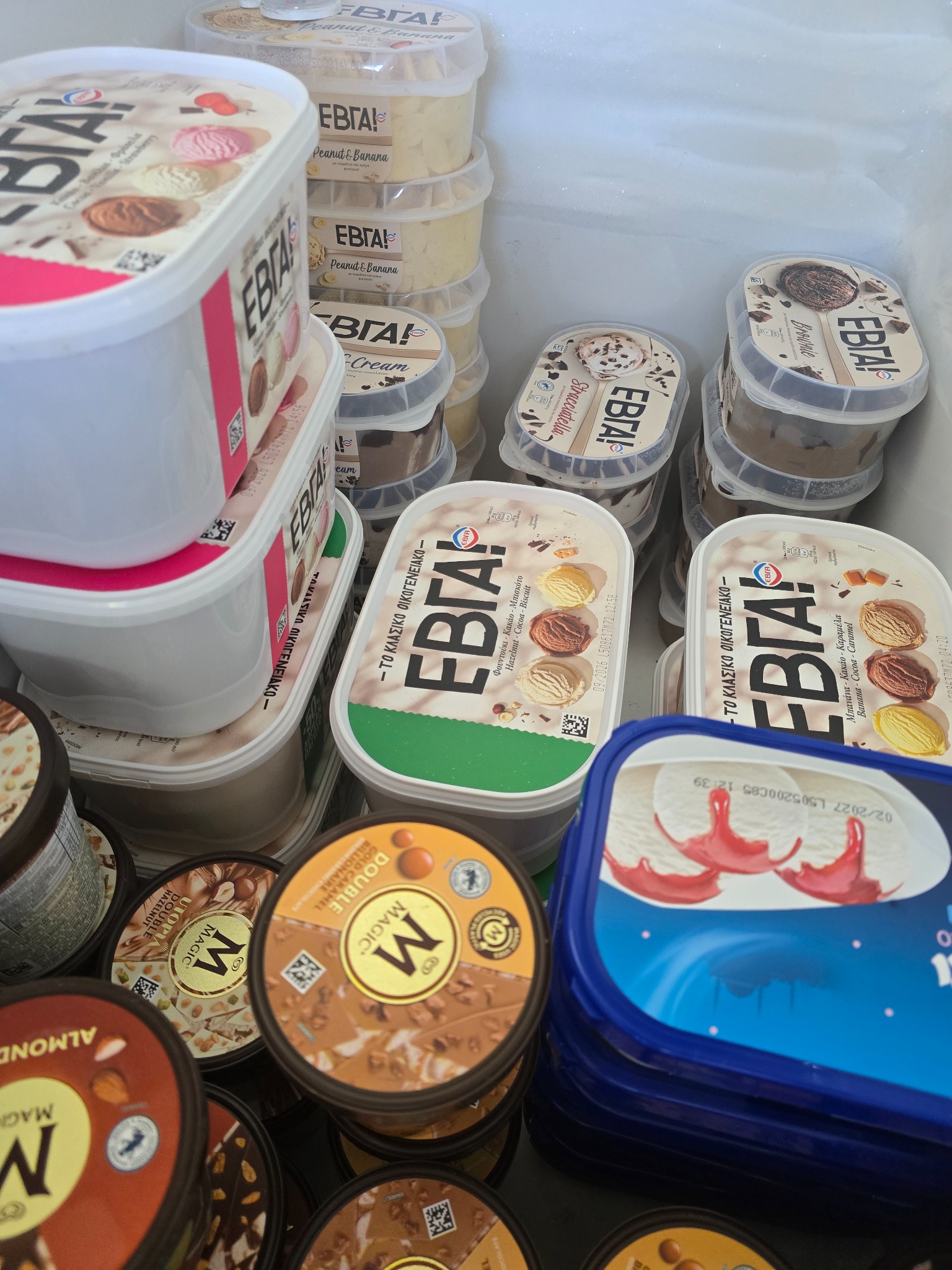 Ice creams at Street Kiosk